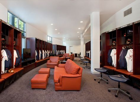 Baseball Locker Room Ideas, Locker Room Design Sports, Baseball Locker Room, Locker Room Sports, Nba Locker Room, Garage Lockers, Sport Architecture, Comic Reference, Capstone Project