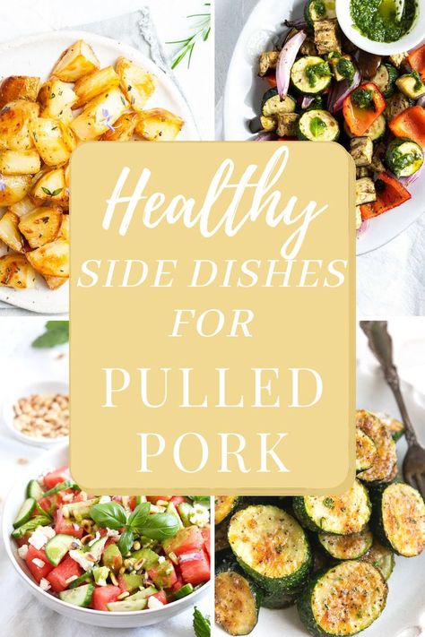 Need a healthy side dish for pulled pork? Check out this list. Best Sides With Pulled Pork, Salad To Go With Pulled Pork, Healthy Sides For Pulled Pork, Best Sides For Pulled Pork, Bbq Pulled Pork Side Dishes, Bbq Sandwich Sides, Side Dishes For Pork Ribs, Pulled Pork Side Dishes Ideas, What To Serve With Pulled Pork