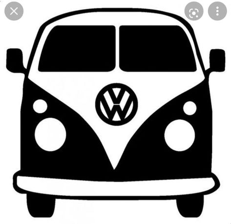 Van Cartoon, Volkswagon Van, Bus Art, Vw Art, Volkswagen Van, Idee Cricut, Combi Volkswagen, Afrique Art, Combi Vw