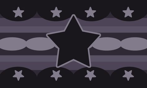 Star Gender Flag, Neon Pronouns, Xenogender Flag, Xeno Flags, Xeno Hoard, Xenogender Hoard, Star Flag, Gender Pronouns, Star Outline