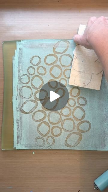 How To Make A Stencil, Texture Collage, Homemade Stencils, Gel Ideas, Gelli Printing Techniques, Xacto Knife, Gelli Plate Art, Gel Plate, Gelli Prints