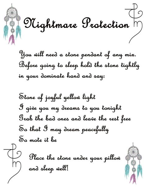 Nightmare Protection spell Voodoo Protection Spell, Protection Spell For Family, Nightmare Protection Spell, Banish Nightmares Spell, Bedroom Protection Spell, Spells For Nightmares, Spells To Get Rid Of Nightmares, Protection Charm Spell, Sleep Protection Spell