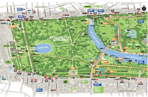 Map of Kensington Gardens Beam Hangers, Kensington Gardens London, Best Hangers, Bike Hanger, Quilt Hangers, Light Hanger, Christmas Stocking Hangers, Hyde Park London, Baby Hangers