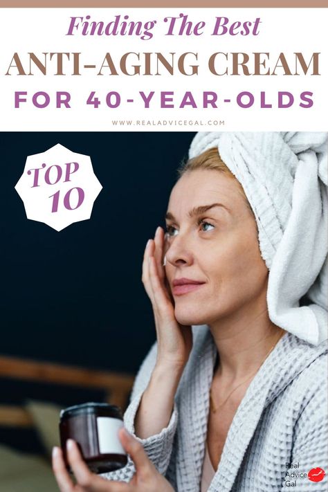 While aging is a natural process, using the right anti-aging cream can help minimize the appearance of these signs and keep your skin looking youthful and radiant. Take a look at the best anti-aging creams for those in their 40s for 2023. Real Advice, Tighten Facial Skin, Green Tea Face, Pimples Remedies, Best Anti Aging Creams, Thrifty Thursday, Face Care Routine, Aging Cream, Best Anti Aging