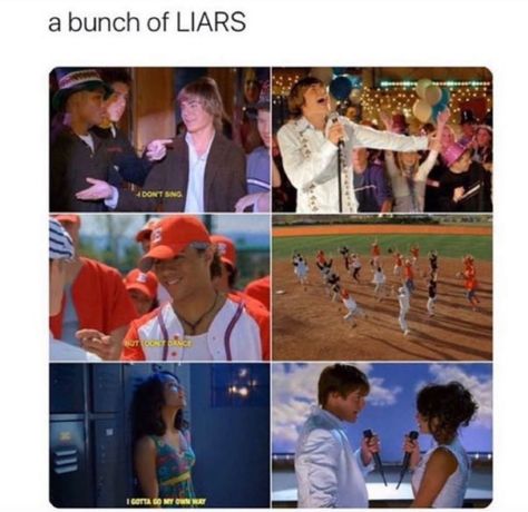 High School Music, Old Disney Channel, Disney Theory, Funny Disney Memes, Funny Disney Jokes, Disney Jokes, Old Disney, Disney Shows, Disney Memes