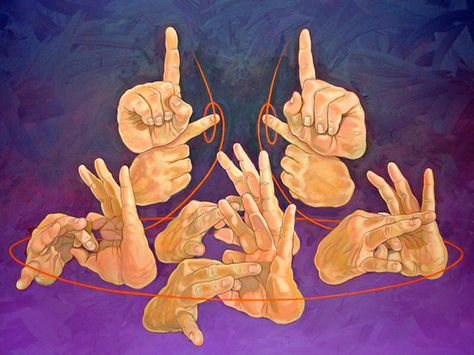 Deaf Quotes, Deaf Culture Art, Asl Classroom, Asl Art, Deaf Art, Sign Language Art, Asl Sign Language Words, Deaf Awareness, Hand Signs