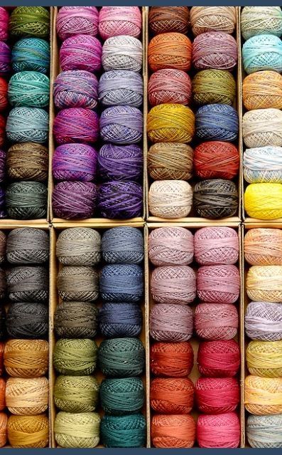 Yarn Storage, Perle Cotton, Fibre And Fabric, Diy Event, Thread & Yarn, Embroidery Threads, Handmade Projects, Yarn Thread, Yarn Shop