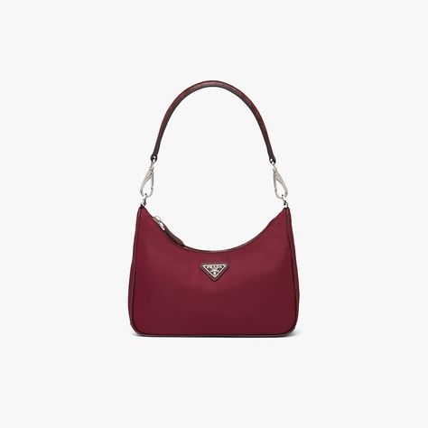 Prada Nylon and crocodile shoulder bag - Woman Shoulder Bag Prada, Prada Milano, Chanel Boots, Prada Collection, Bag Prada, Prada Logo, Buy Bags, Prada Bags, Pretty Bags