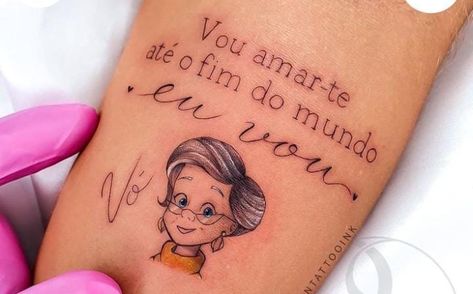 Grandmother Tattoo, Small Angel Tattoo, Grandchildren Tattoos, Pretty Hand Tattoos, Mommy Tattoos, Text Tattoo, Tattoo Feminina, New Tattoo, Baby Tattoos