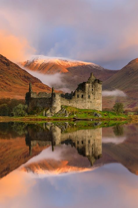 Highlands Scotland Landscapes, Scotland Beautiful Places, Castle In Scotland, Castles Of Scotland, Dunnottar Castle Scotland, Pictures Of Scotland, Kilchurn Castle Scotland, The Highlands Scotland, Highlands Of Scotland