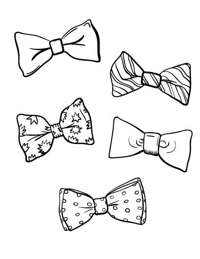 Tie Coloring Page, Bow Tie Baby Shower Theme, Bow Tie Tattoo, Bow Tie Template, Tie Template, Tie Drawing, New Year Coloring Pages, Jojo Siwa Birthday, Coloring Pages For Boys