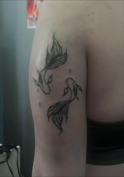 Pisces Coy fish tattoo idea #coyfish #coyfishtattoo #pisces #piscestattoo Coy Fish Tattoos, Coy Fish, Pisces Tattoos, Fish Tattoo, Tattoo Idea, Fish Tattoos, Tattoo Ideas, Fish, Tattoos