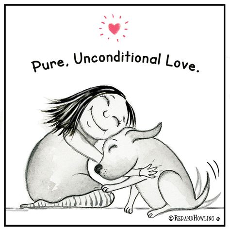 redandhowling_DogMagic08 Dog Quotes Love, Dog Cartoon, Puppy Face, Like Animals, Sweet Dogs, Animal Quotes, Cartoon Dog, Dog Quotes, Unconditional Love