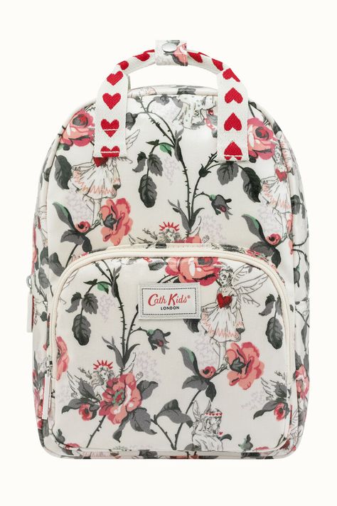 Cath Kidston Backpack, Cath Kidston Bags, Garden Kids, Beautiful Backpacks, Medium Backpack, Embroidered Monogram, Garden Print, Cath Kidston, Bags Fashion