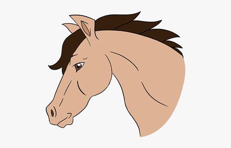 Horse Head Side View, Cartoon Horse Head, Face Side View Drawing, Draw A Horse Head, Horse Face Drawing, Head Side View, Sleeping Beauty Coloring Pages, Side View Of Face, Horse Head Drawing