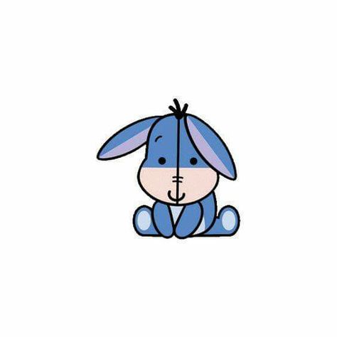 Eeyore Clipart, Doodles Disney, Baby Eeyore, Animals Disney, Animals Doodle, Cartoons Animals, Disney Doodles, Egg Pictures, Disney Eeyore