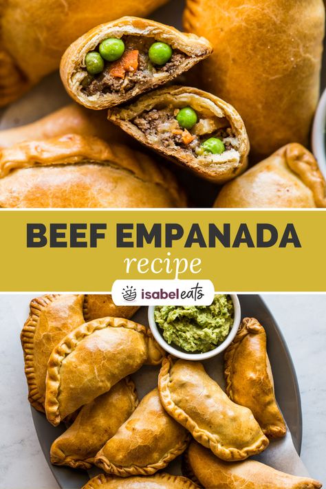 Ground Beef Picadillo, Easy Beef Empanadas, Beef Empanadas Recipe, Beef Picadillo, Isabel Eats, Empanadas Dough, Beef Empanadas, Recipes Authentic, Family Restaurant