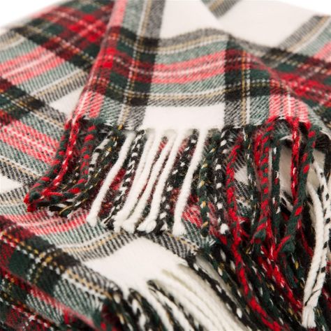 Pancho Outfit, Plaid Aesthetic, Blanket With Fringe, Plaid Throw Blanket, Stewart Tartan, Plaid Throw, Christmas Plaid, Plaid Blanket, Indoor Patio Furniture