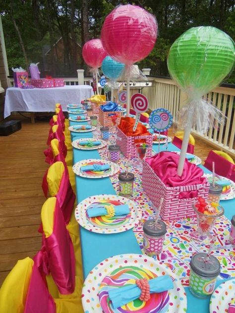 Jo Jo Siwa Party Ideas Decorations, Lollipop Centerpiece, Giant Lollipops, Candy Themed Party, Lollipop Party, Candy Land Birthday Party, Jojo Siwa Birthday, Ballon Party, Candy Birthday Party