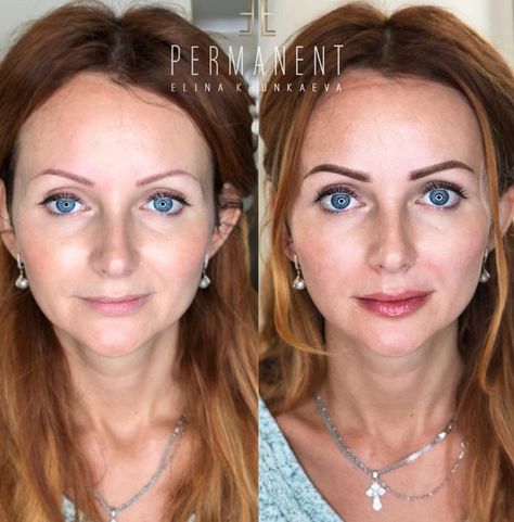 Permanent Makeup Transformation #makeuptransformation Permanent Makeup Before And After, Full Face Permanent Makeup, Permanent Eye Makeup, Tattoo Makeup Permanent, Tattoo Eyeliner Permanent, Permanent Eyeliner Before And After, Permanent Eyeliner Styles, Lips Permanent Makeup, Permanent Makeup Lips