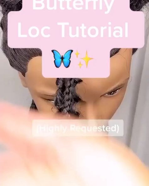 2 Braids, Butterfly Locs, Curly Hairstyles, The Butterfly, Locs, Hair Inspo, Lemonade, Sleep Eye Mask, Curly Hair Styles