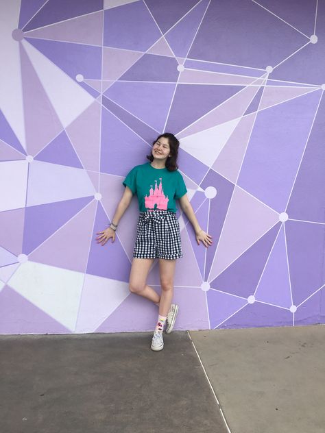 purple wall magic kingdom Disney Pictures Aesthetic, Cute Picture Captions, Disney Airbnb, Disney Photoshoot, Disney Picture Ideas, Disney Wear, Disney Time, Disney Photo Ideas, Purple Wall