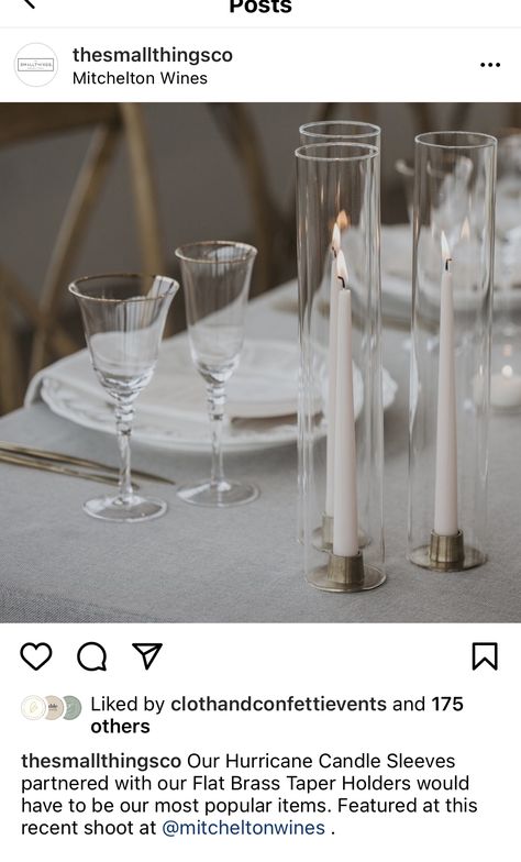 Taper Candles In Glass Cylinders, Silver Candle Holders, Ivory Candles, Taper Holders, Candle Sleeves, Candle Holders Wedding, Romantic Roses, Taper Candles, Italian Wedding