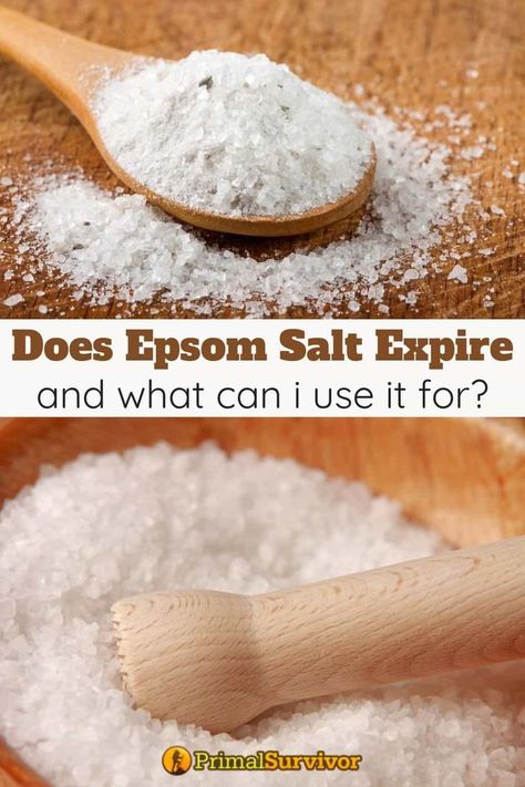 Does Epsom salt go bad or expire? We delve into the properties of this surprisingly versatile substance. Uses For Epsom Salt, Epsom Salt For Plants, Epsom Salt Uses, Epson Salt, Magnesium Sulfate, Epsom Salt, Survival Prepping, Emergency Preparedness, Slice Of Life