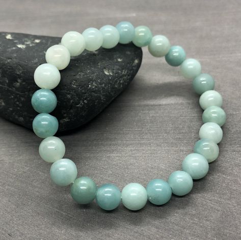 Excited to share this item from my #etsy shop: Amazonite Healing Bracelet, Blue Amazonite Crystal Balance Yoga Spiritual Bracelet Spiritual Balance, Yoga Spiritual, Balance Yoga, Amazonite Crystal, Spiritual Bracelets, Amazonite Bracelet, Freshwater Pearl Jewelry, White Howlite, Bracelet Blue