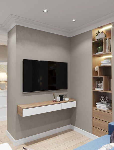 Tv Mounted, Tv Unit Furniture, Tv Unit Interior Design, Wall Tv Unit Design, Modern Cupboard Design, Simple Bedroom Design, Tv Room Design, Tv In Bedroom, Small Room Design