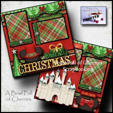 Cricut Scrapbooking, Disney Xmas, Creative Christmas Crafts, Unique Scrapbooks, Christmas Scrapbook Pages, Scrapbook Disney, Christmas Scrapbook Layouts, Holiday Scrapbook, Christmas Scrapbooking