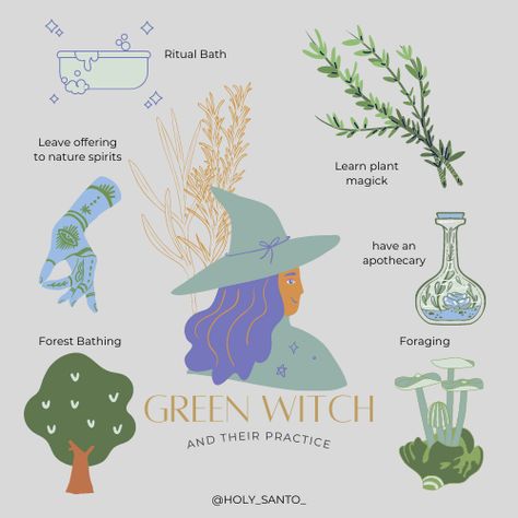 Crystals For Green Witch, Green Witch Rituals, Green Witch Beginner, Green Witch Crystals, What Is A Green Witch, Green Witch Essentials, How To Be A Green Witch, Green Witch Alter, Green Witchcraft Aesthetic