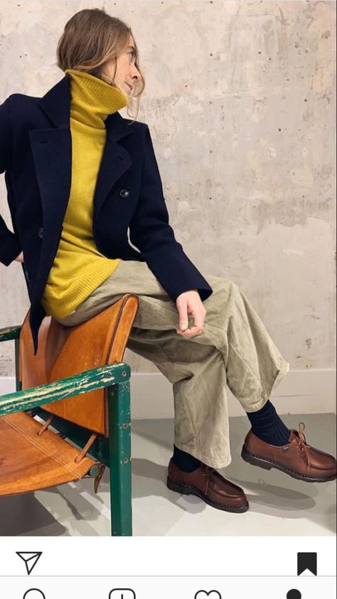 Paraboot Outfit, Midlife Fashion, Oversized Trench, Work Outfit Inspiration, Gentleman Outfit, Glad Rags, Minimal Outfit, Outfit Combinations, Outfit Inspo Fall