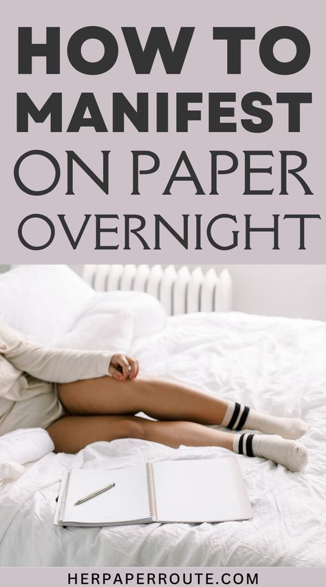 One of the most important steps in manifesting anything overnight is to be completely honest about your intentions. This is an important step because manifesting is all about your feelings.
The key to manifesting something on paper in less than 24 hours is to feel the positive feelings that the desire brings you as if you are experiencing them right now, rather than thinking about the desire itself. How To Manifest Something Overnight, Overnight Manifestation, Manifest Overnight, Manifesting Success, Manifestation Methods, Positive Feelings, Dreams And Goals, Feeling Positive, Abundant Life