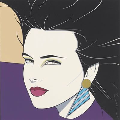 Patrick Nagel original ink and gouache on board 10.25" x10.25" Nagel Art, Patrick Nagel, Gel Designs, Japanese Woodblock Printing, Night Painting, Pop Artist, New Wave, American Artists, Original Work