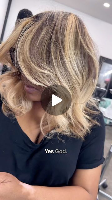 Dereq C | ATL Cut & Colorist on Instagram: "Dipped my brush in magic to craft this stunning golden luxury blond on my client! Thanks to @wellahairusa Blondor Plex for the lift and Illumina 8/38 for that dreamy tone 🌟💛 

Are you a fan of blond hair?" A Fan, Blonde Hair, Blonde, Hairstyles, Fan, Hair Styles, Hair, Instagram