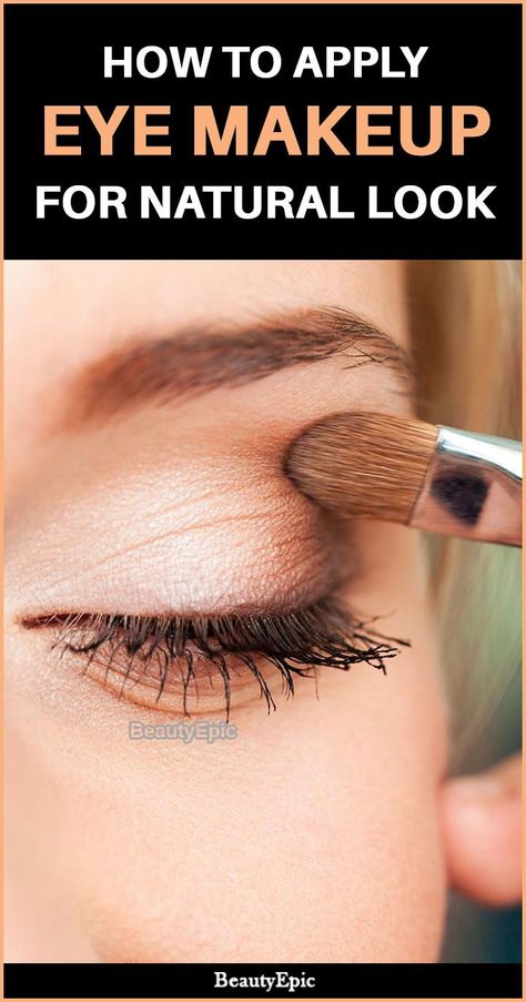 Makeup For Natural Look, Eye Makeup Tutorial For Beginners, Hd Make Up, Eye Makeup Cut Crease, Make Up Tutorials, Applying Eye Makeup, Natural Eyeshadow, Hooded Eye Makeup, Eye Makeup Steps