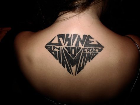 Shine on you crazy diamond Diamond Tattoo Meaning, Led Zeppelin Tattoo, Pink Floyd Tattoo, Diamond Tattoo Designs, Diamond Tattoo, Crazy Diamond, Diamond Tattoos, Tattoo Zeichnungen, Music Tattoos