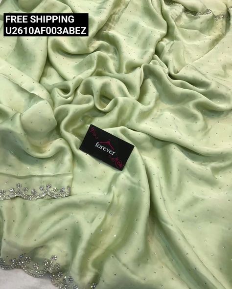 Pure imported chinon crepe stone work sarees with beautiful sarvoski stone borders and running blouse Price : 1750 FREE SHIPPING Superb fabric don’t miss buying …!! Have multiples Happy shopping and keep supporting us 😊😍 Happy shopping and keep supporting us @pnc_handloom_silksarees 😍🥳🎉♥️🤗😍😍 Unique Blouse Designs, Unique Blouse, Blouse Price, Work Sarees, Stone Work, Pink Saree, Bollywood Saree, Half Saree, Saree Styles