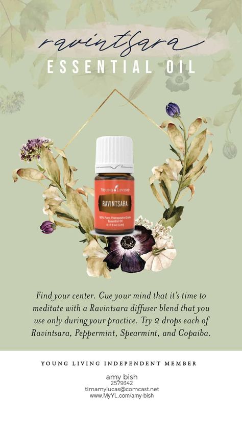 Ravintsara Essential Oil, Living Single, Living Essentials Oils, Oil Blends, Diffuser Blends, Young Living Essential Oils, Young Living, Essential Oil Blends, Oil Blend