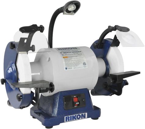 Rikon 8 inch Professional Low Speed Bench Grinder 80-808 Drill Bit Sharpening, Bench Grinders, Bench Grinder, Lathe Tools, Woodworking Hand Tools, Dust Collector, Metal Tools, Dust Collection, Led Work Light