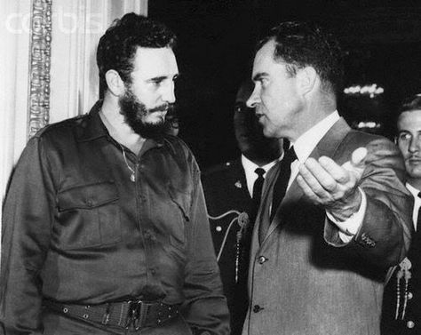 Nixon - Castro Castro Brothers, Our Man In Havana, Chicago Outfit, Visit Cuba, Visit Usa, United States Presidents, Richard Nixon, Fidel Castro, April 15