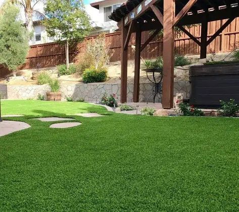 How to Install Artificial Grass Between Pavers | Paving Ideas | Festival Turf Diy Turf And Pavers Backyard, Diy Paver Patio With Turf, How To Lay Turf On Dirt, How To Install Turf Backyard, Installing Turf Lawn, Slate Pavers, How To Install Pavers, Paving Ideas, Artificial Grass Installation