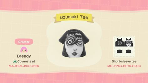 Anime Gothic, Creepy Animals, Horror Anime, Animal Crossing Funny, Acnh Designs, Happy Home Designer, Animal Crossing Qr Codes Clothes, Qr Codes Animal Crossing, Animal Crossing Characters