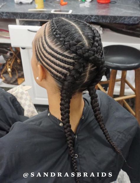 80 Best Black Braided Hairstyles That Turn Heads                                                                                                                                                      More Dread Lock, Waterfall Hairstyle, African Hair, Cool Braid Hairstyles, Braids For Kids, Cornrow Hairstyles, Hair Braids, African Braids Hairstyles, Short Hairstyle