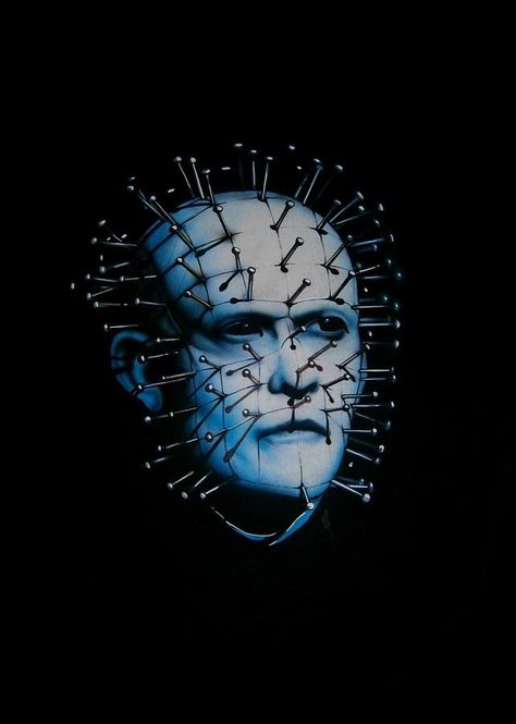 Pinhead Hell Raiser, Night Terror, Best Horror Movies, Horror House, Horror Icons, Classic Horror Movies, Best Horrors, Horror Characters, Foto Art