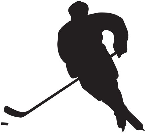 Hockey Silhouette Clip Art, Hockey Players Girlfriend, Hockey Player Costume, Hockey Silhouette, Hockey Clipart, Hockey Players Funny, Hockey Boy, Sport Stickers, Silhouette Sport