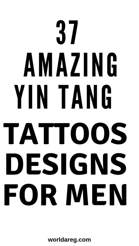 37  Amazing Yin Tang Tattoos Designs For Men Yin Yang Tattoos Men, Yin Tang Tattoo, Yin Yang Tattoo Men, Ying Yang Tattoo For Men, Chinese Tattoo Men, Feng Shui Tattoo, Tranquility Tattoo, Tattoo Yin Yang, Yin Yang Tattoo