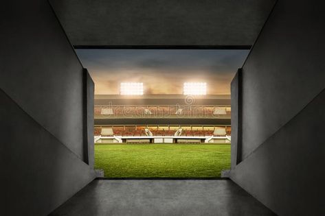 Hope. Fresh green in somber surroundings #Sponsored , #Ad, #green, #Fresh, #Hope, #href, #surroundings Stadium Entrance Design, Stadium Entrance, Tunnel Entrance, Web Mockup, Soccer Stadium, Entrance Design, Mockups Design, Fresh Green, Mockup Design