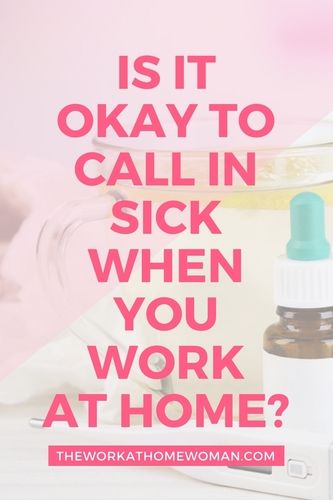 Feeling under the weather, but you work-from-home? We talked to CEOs and managers to find out if it's okay to call in sick when you work-at-home. #workfromhome #sick https://www.theworkathomewoman.com/is-it-okay-to-call-in-sick-when-you-work-at-home/ Off Sick, Virtual Jobs, Work Tips, Feeling Under The Weather, Work Remotely, Legit Work From Home, Make Money Writing, Freelance Writing Jobs, Under The Weather